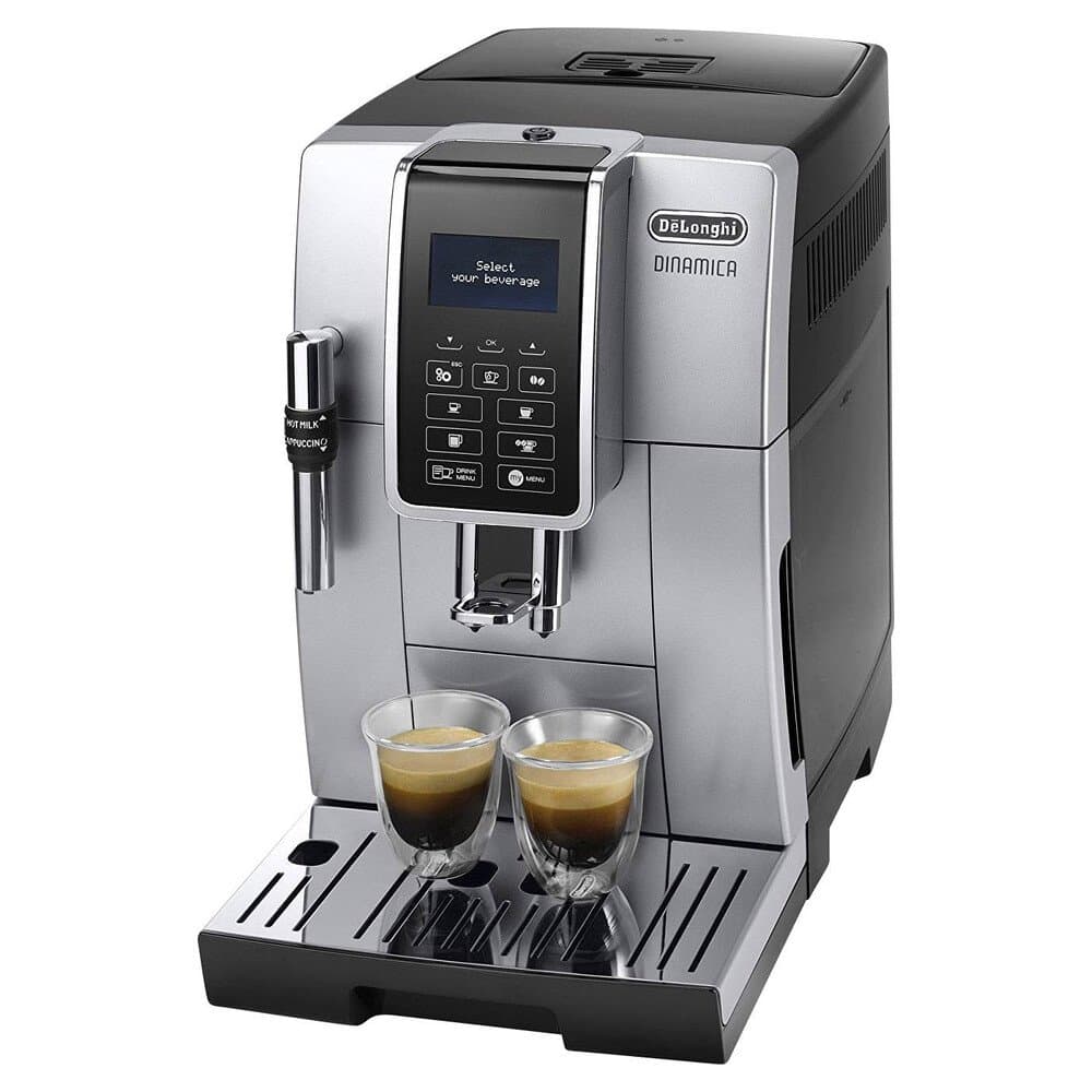 DeLonghi ECAM 350.35.SB - Dinamica 0132220019 Kaffeevollautomat Schwarz, Silber