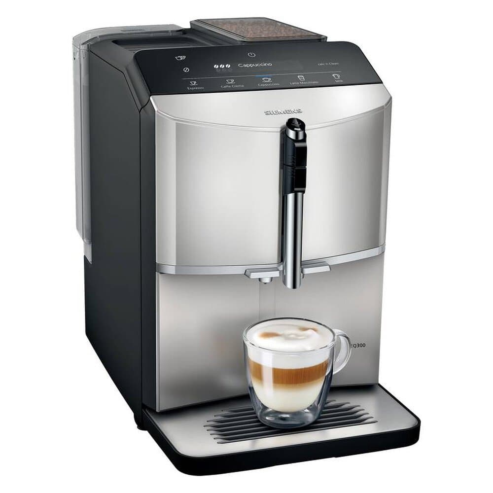 Siemens Hausgeräte Siemens SDA TF303E07 Kaffeevollautomat Silber (metallic)