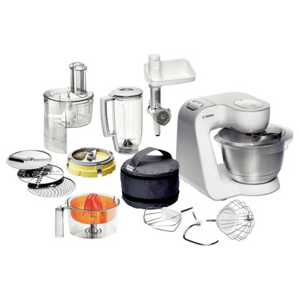 Bosch Haushalt MUM54251 Küchenmaschine 900 W Weiß, Silber
