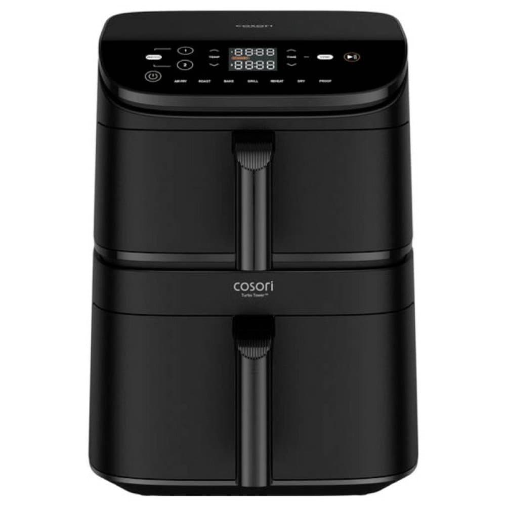 Cosori CAF-DC121-ADER Heißluft-Fritteuse 10.8 l 2630 W mit Display Schwarz