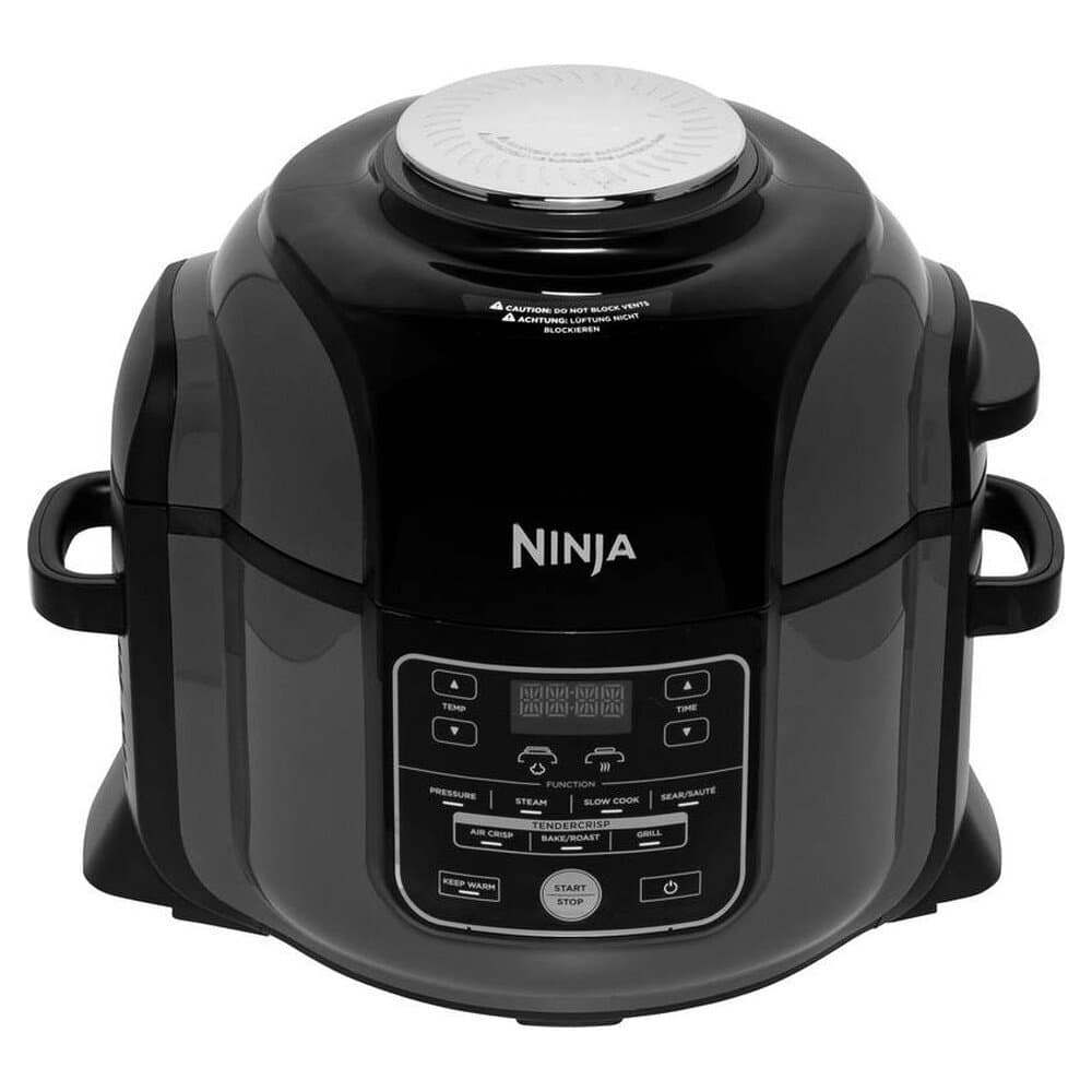 Ninja OP300EU Heißluft-Fritteuse 1.1 kg 1460 W Schwarz, Silber