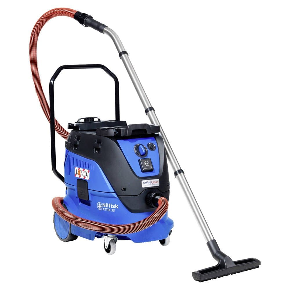 Nilfisk ATTIX 33-2L IC Mobile 107412104 Nass-/Trockensauger 1400 W 30 l antistatisch, automatische Filterreinigung, Stau