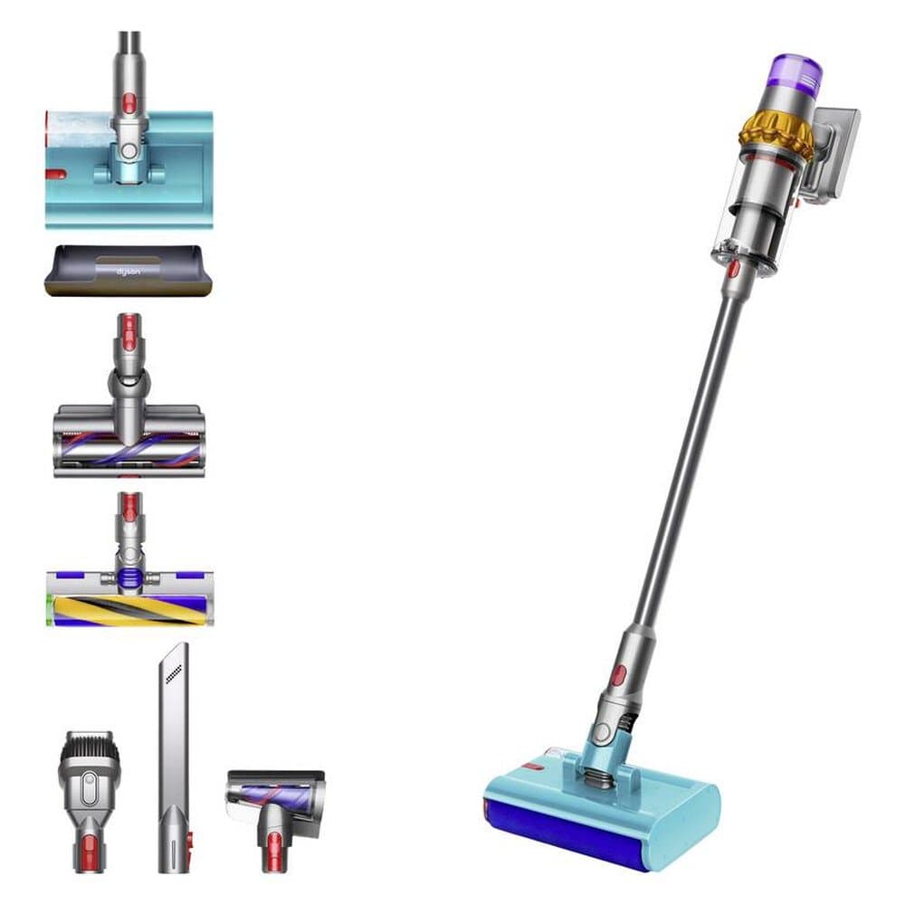 dyson V15s Detect Submarine 448798-01 Akku-Zyklon-Staubsauger 25.2 V 230 V 660 W motorbetriebene Saugbürste