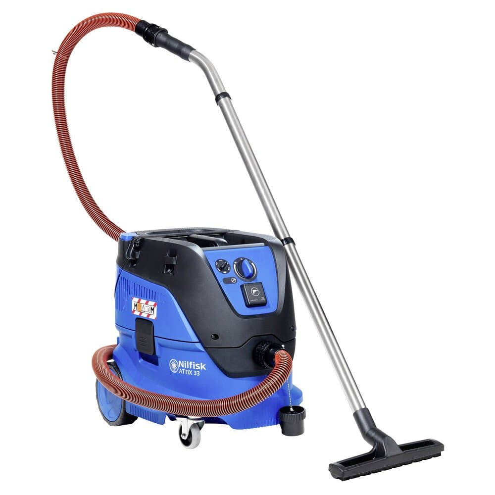 Nilfisk ATTIX 33-2M PC 107412179 Nass-/Trockensauger 1400 W 30 l antistatisch, halbautomatische Filterreinigung, Staubkl