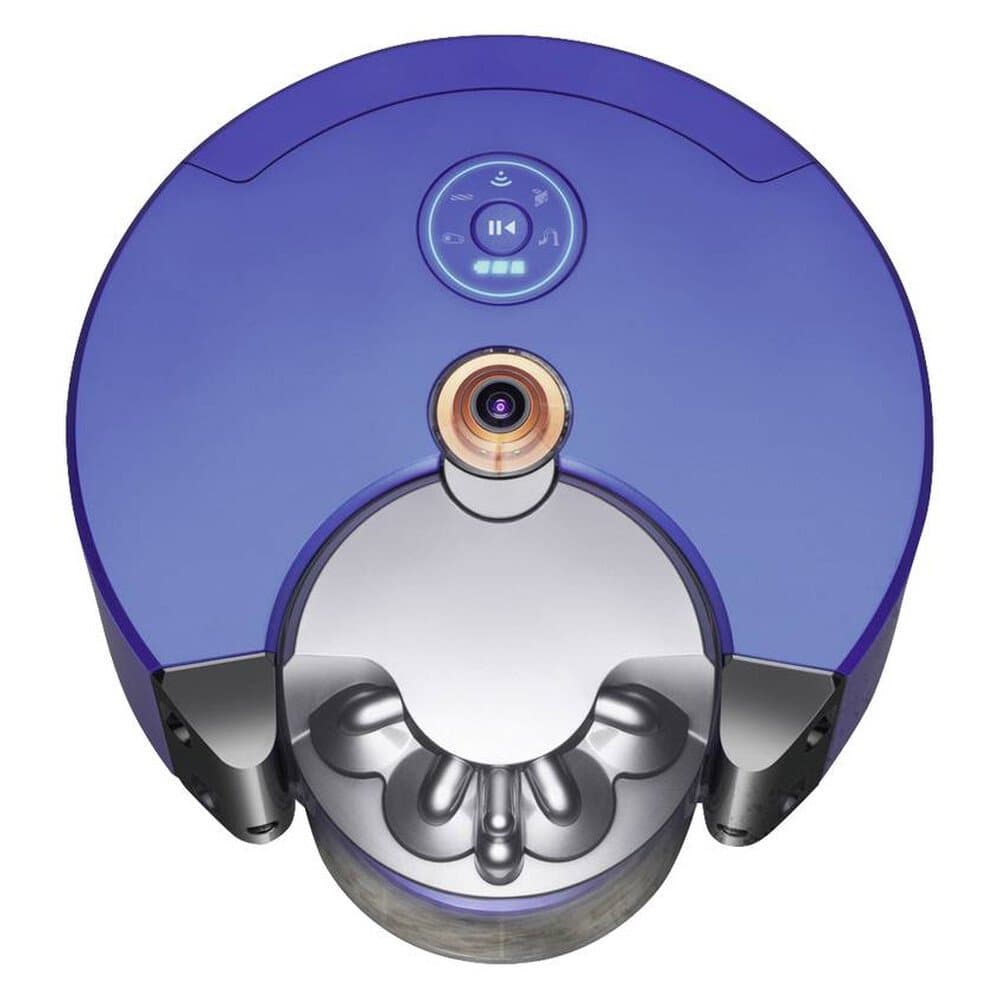 dyson 360 Heurist Nickel-Blau Saugroboter Blau, Schwarz