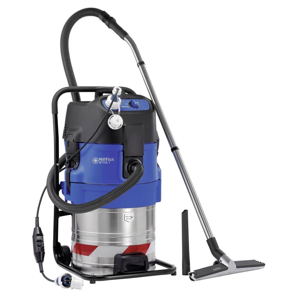 Nilfisk ATTIX 751-71 MWF 107412020 Nass-/Trockensauger 1200 W 70 l FI-Schalter, integrierte Pumpe