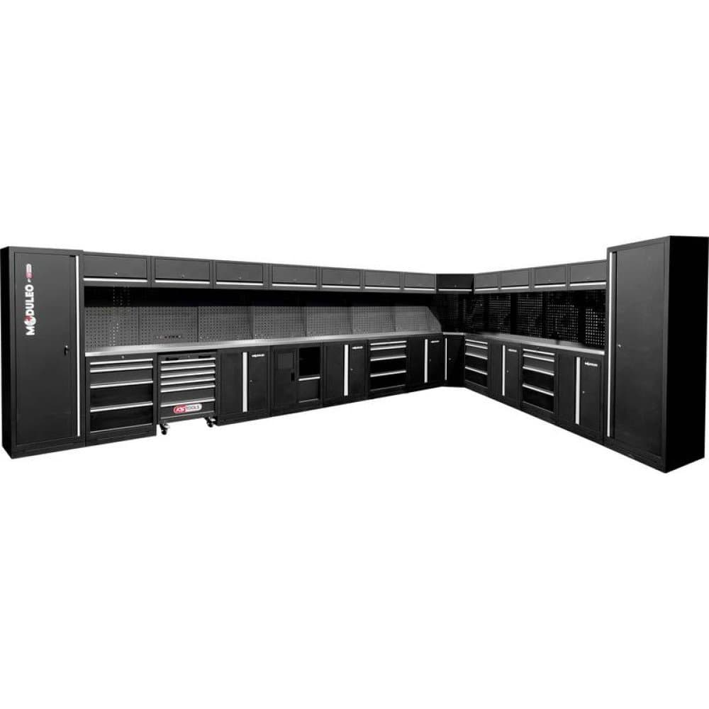 KS Tools 866.6305 Werkstatt-Schranksystem (B x H x T) 6120 x 1890 x 500 mm Schwarz/Grau