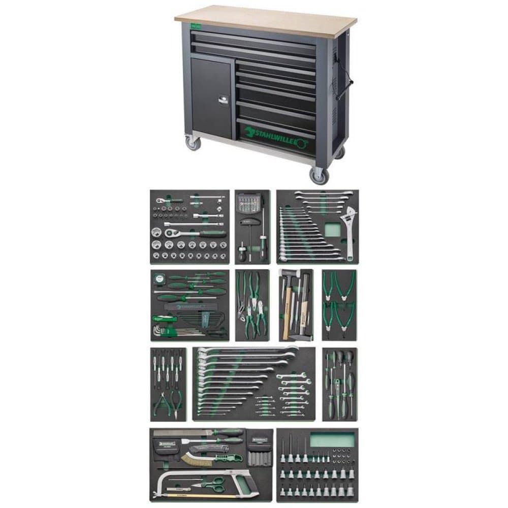 Stahlwille 98830195 Werkbank (B x H x T) 1150 x 1045 x 500 mm Anthrazit