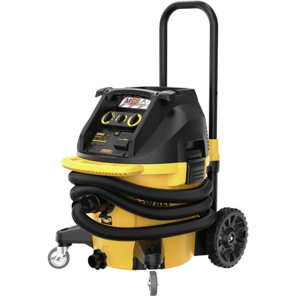 DEWALT DeWALT DWV905M-QS, Trocken&Nass, Gelb, 38 l, 18,4 l, 75 l/s, 25 kPa Industriestaubsauger