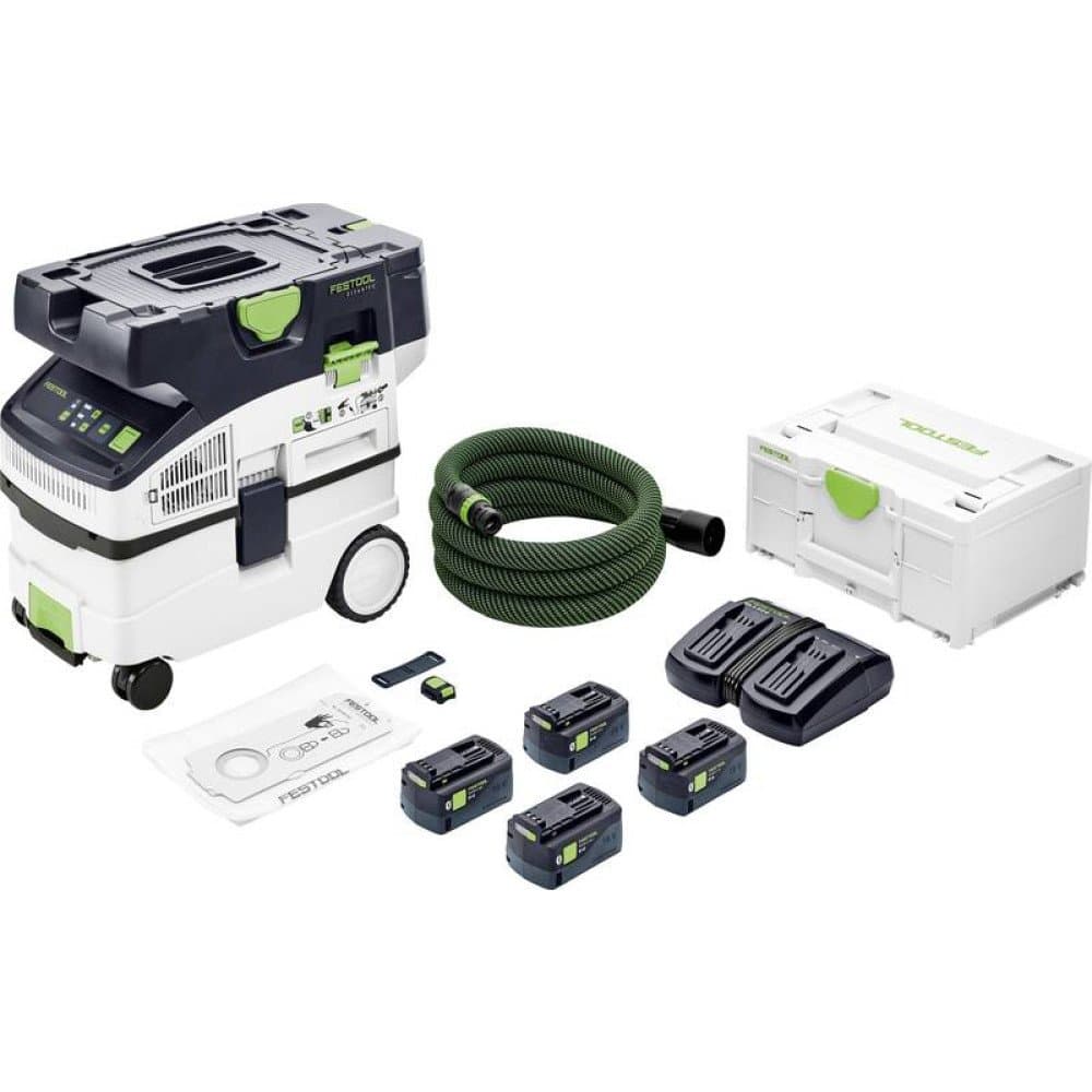 Festool CTMC MIDI I-Plus Absaugmobil inkl. Akku, inkl. Ladegerät