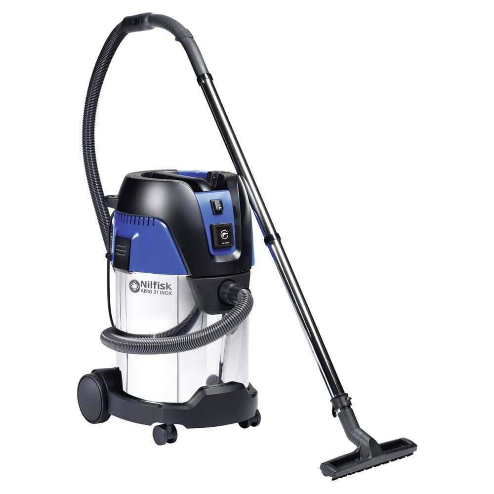 Nilfisk AERO 31-21 PC INOX 107406607 Nass-/Trockensauger 1250 W 30 l halbautomatische Filterreinigung