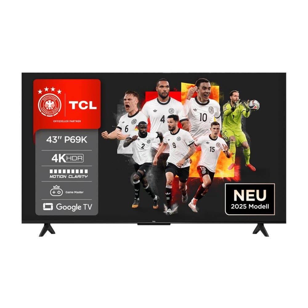 TCL 43P69KX9 LED-Fernseher (43 Zoll, 4K Ultra HD)