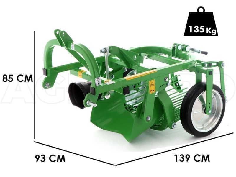 Bomet URSA Kartoffelroder für Traktor, Heckauswurf – Schwingsieb