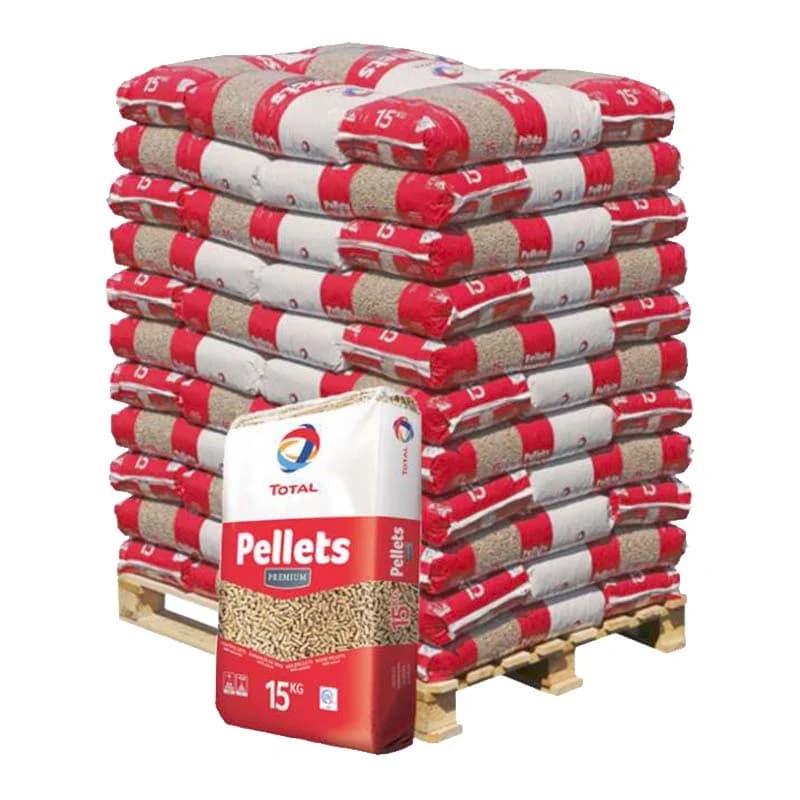 Pellet Total Premium – Palette mit 66 x 15-kg-Säcken