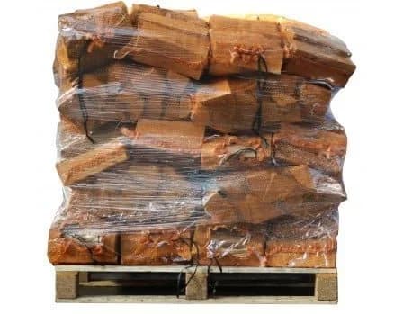 Brennholz 40 Säcke trockenes Holz – 100 % Asche – 8 kg