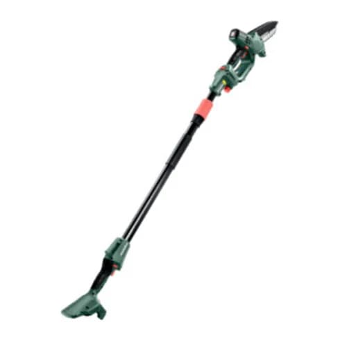 Metabo Akku-Gehölzsäge MS 18 LTX 15 Set mit Teleskopstab; Karton; 18V x +