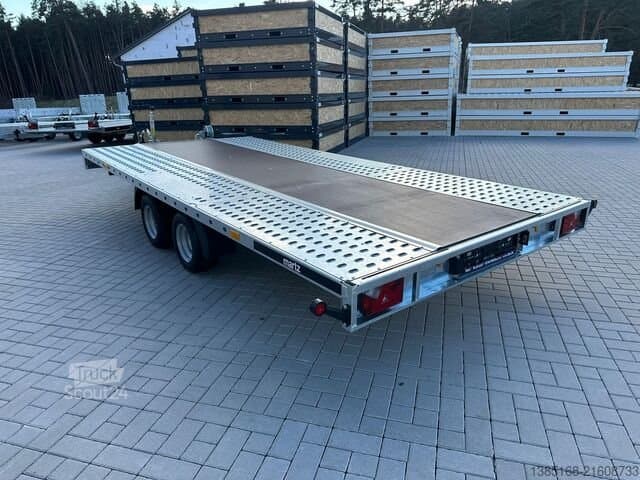 Autotransportanhänger Martz 2,7 t 4,5 m mit Seilwinde