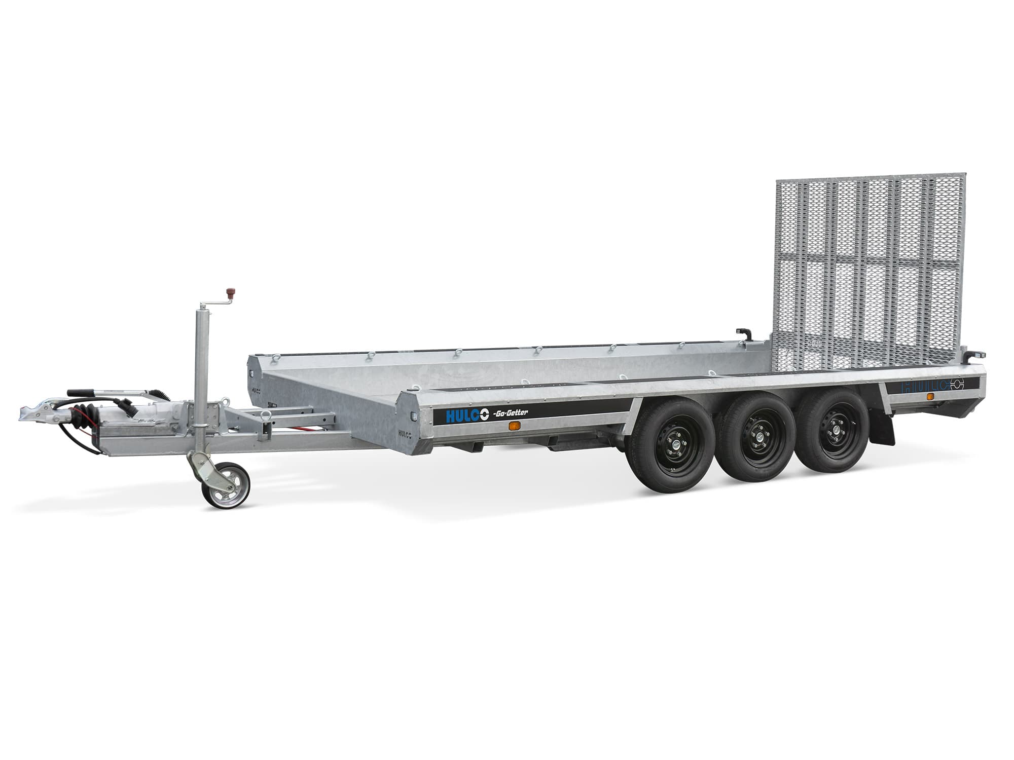 Hulco Maschinentransporter TERRAX-3 LK Go-Getter 3500 kg, Ladefläche 3,94 x 1,80 m - Klappe 150 cm (Tridem)