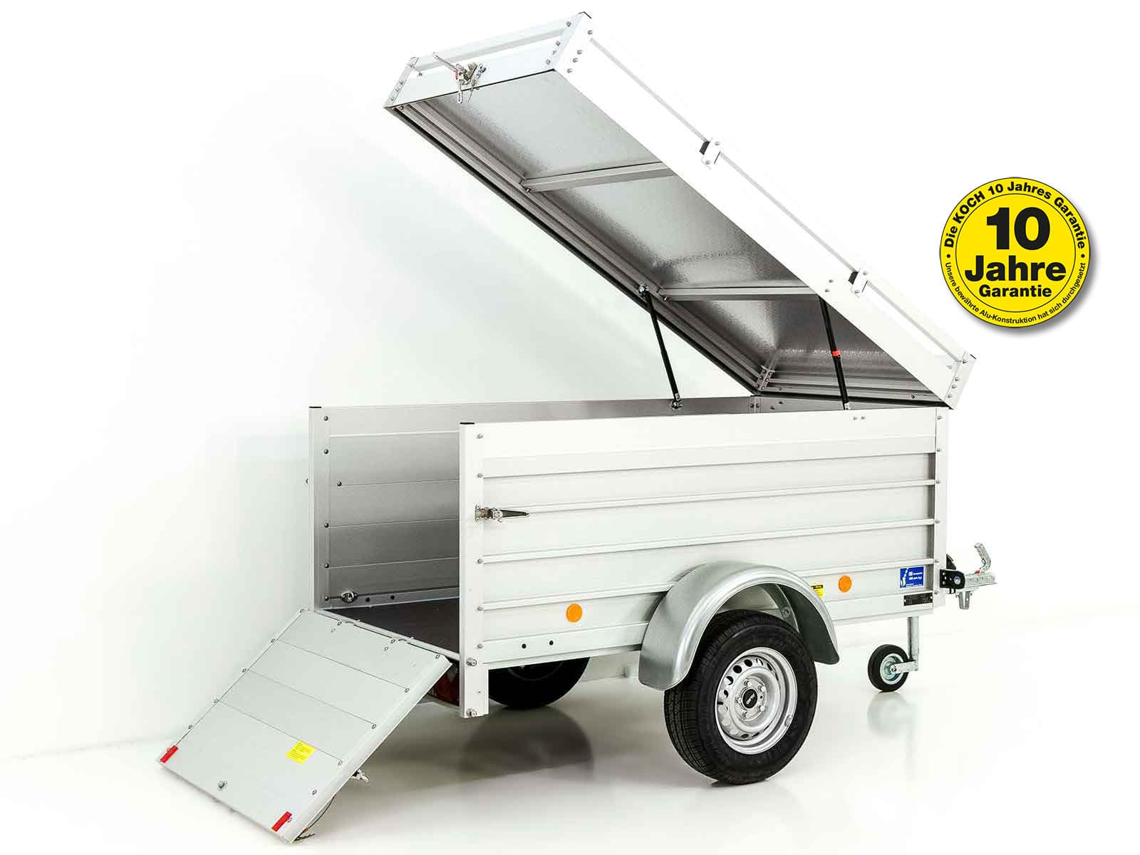 Deckelanhänger 125x250cm Höhe:50cm 750kg | Typ U4-Neu