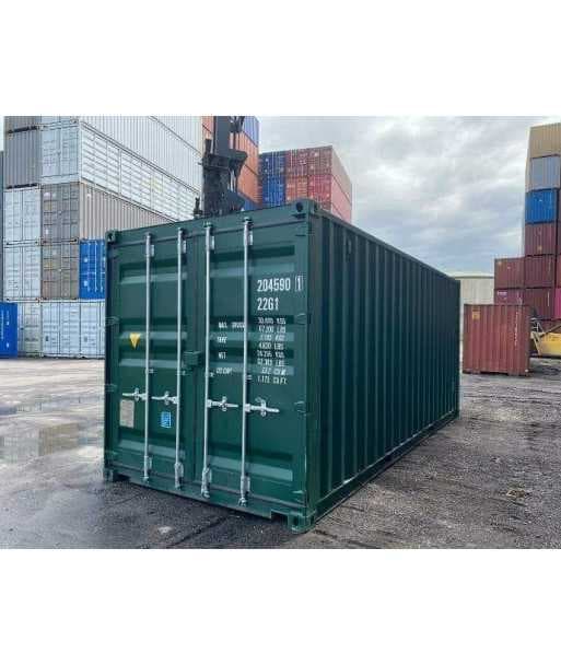 Contenedor de envío de 20 pies, resistente al viento y al agua