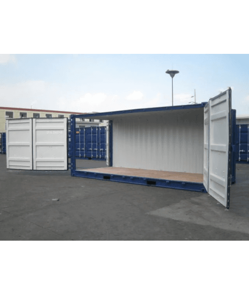 Contenedor de 20 pies con apertura lateral