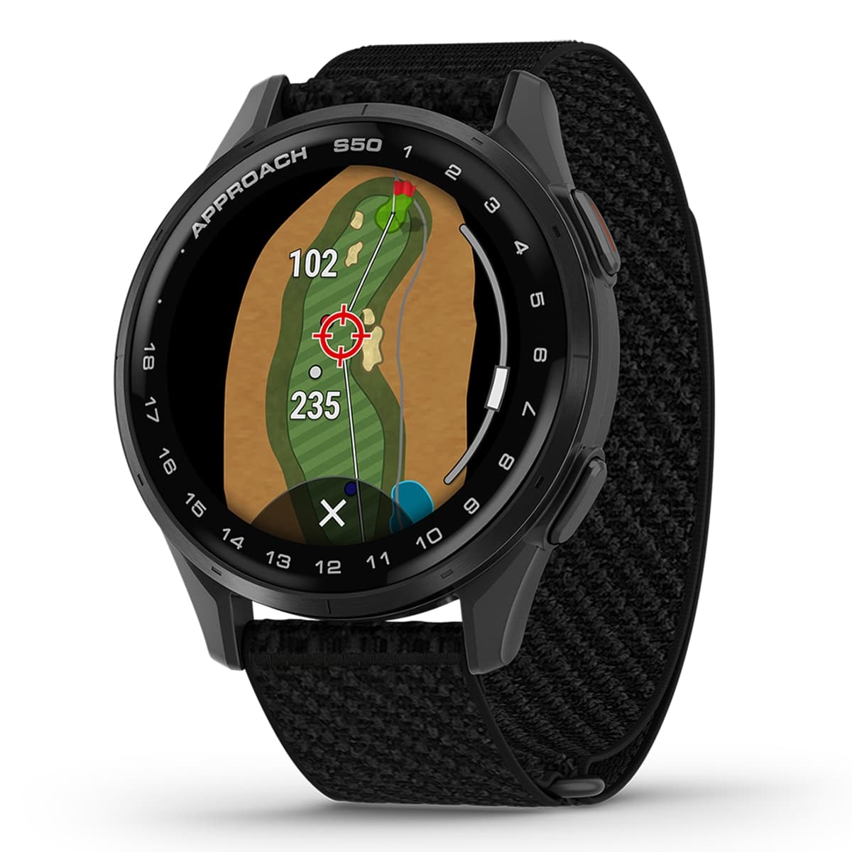 Relógio Smartwatch de Golf com GPS APPROACH S50