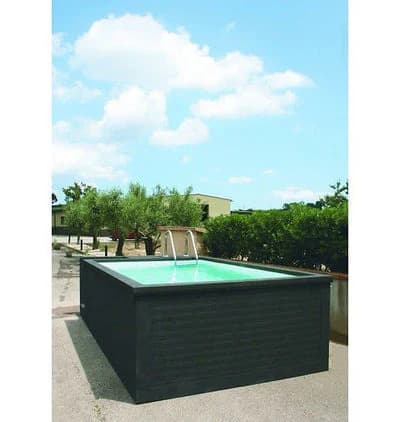 MINI CONTENEDOR DE PISCINA MÓVIL 5M25x2M55x1M26