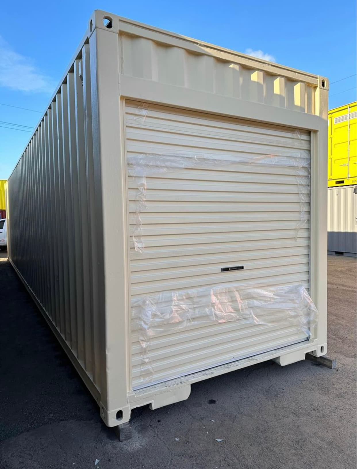 40′ X 8′ Pies Contenedor Con Rolling