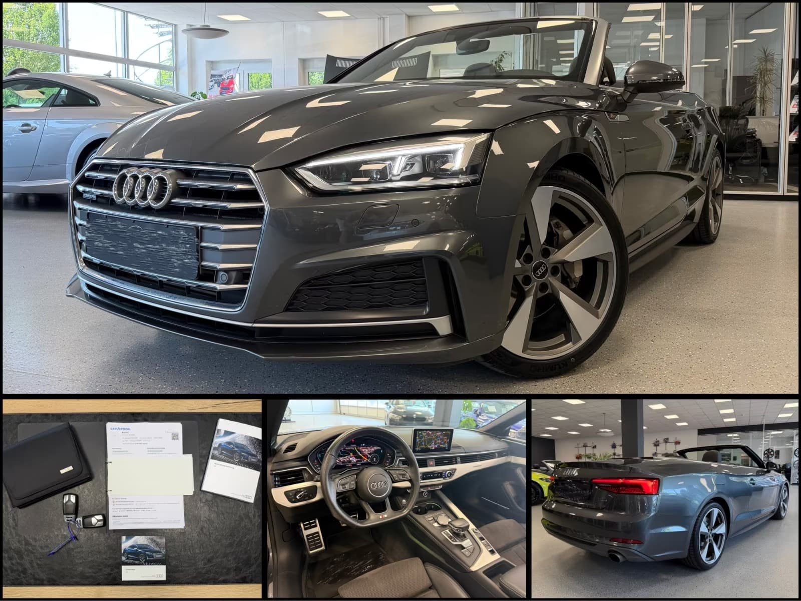 Audi A5 Cabriolet 2.0 TFSI quattro S line 2017 74 000 km