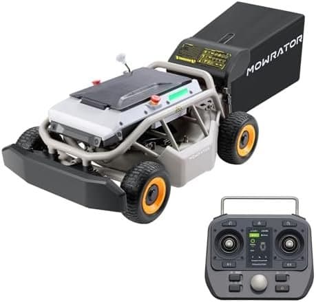 Mowrator Tondeuse à gazon télécommandée S1 4WD 56V12Ah