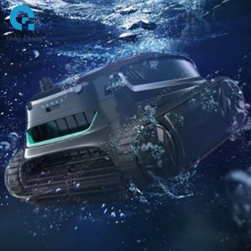 Machine d'aspiration automatique de piscine, aspirateur, tortue d'eau, peut monter des murs