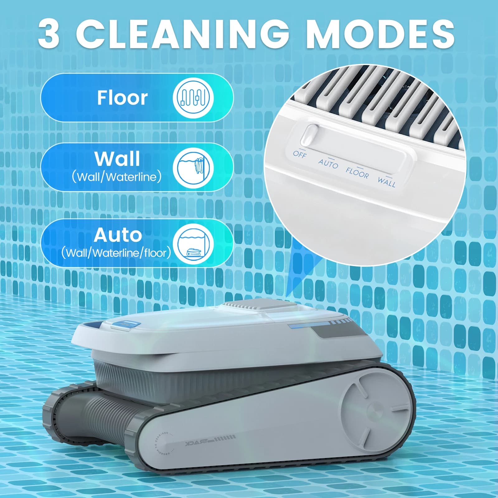 Nettoyeur de piscine sans fil, aspirateur de piscine à batterie, Robot de piscine