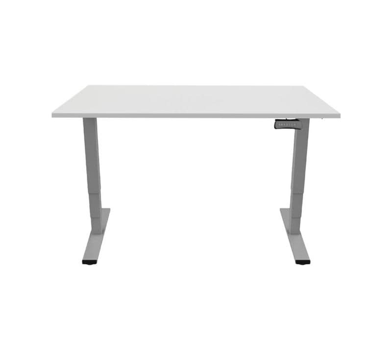 Contini höhenverstellbarer Bürotisch RAL 7045 2.0x0.9m grau