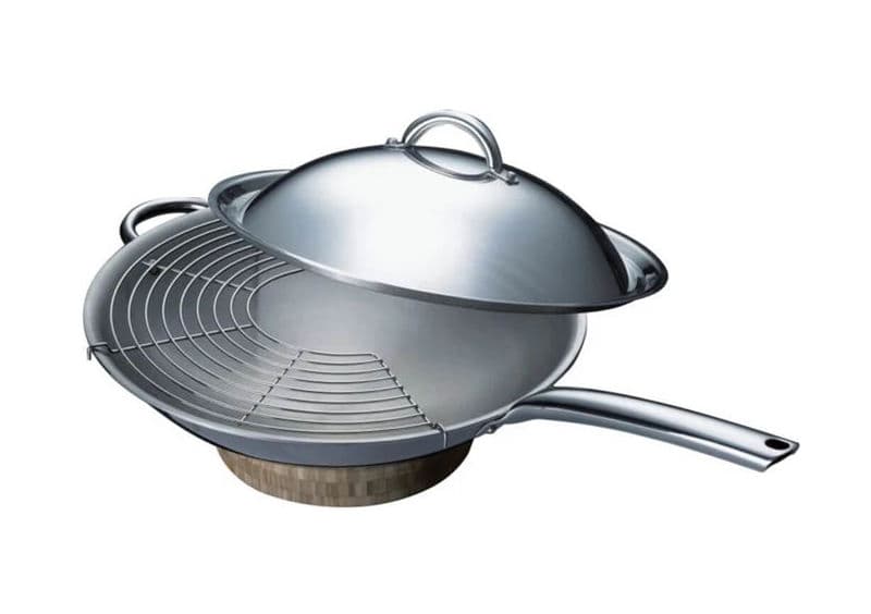 V-ZUG Wok-Set edelstahl Zubehör