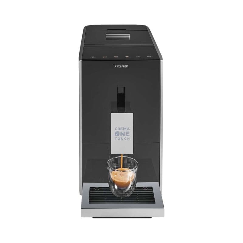 Trisa Crema One Touch Kaffeevollautomat Schwarz
