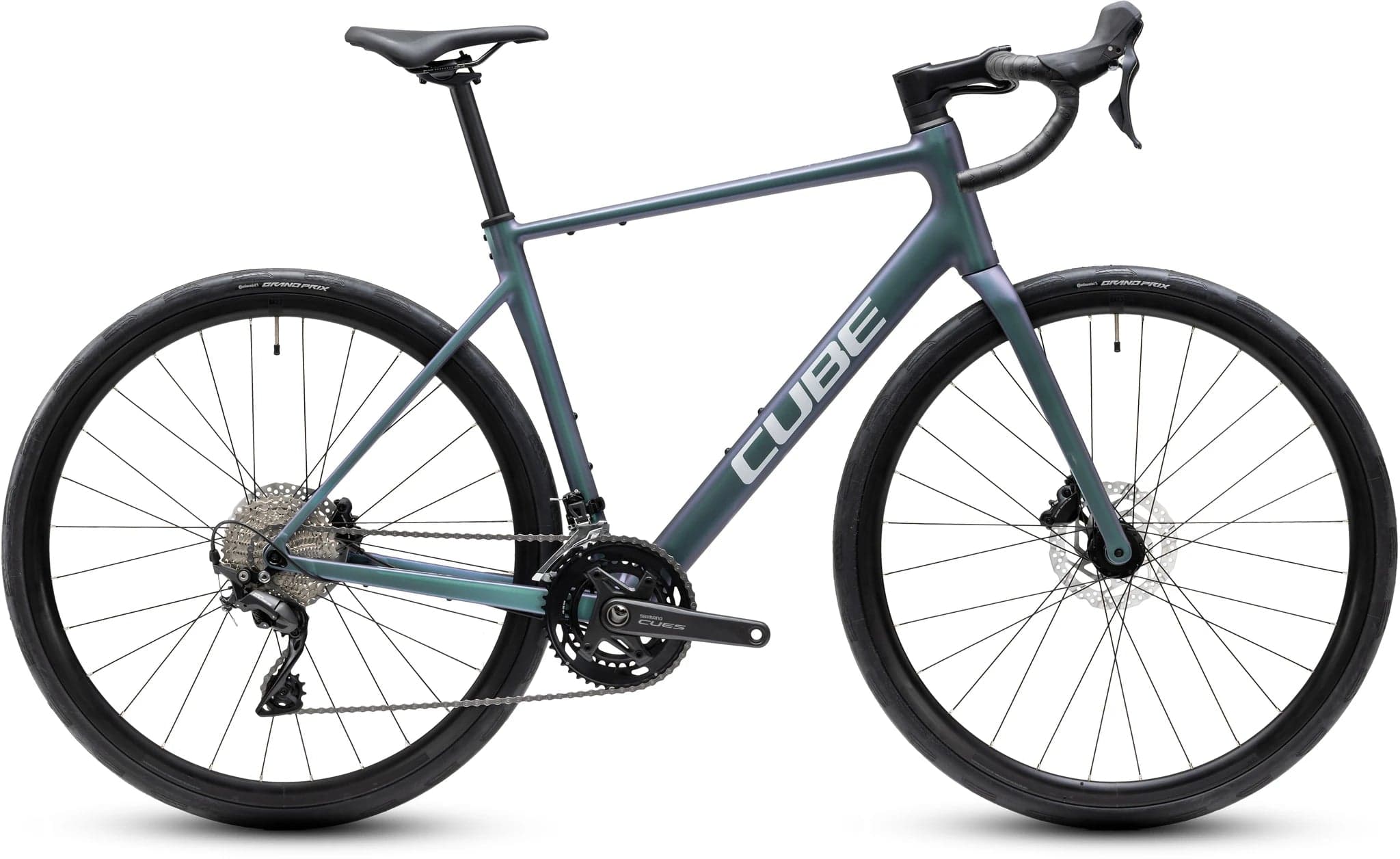 Cube Attain Race smaragdgrey´n´white 2027