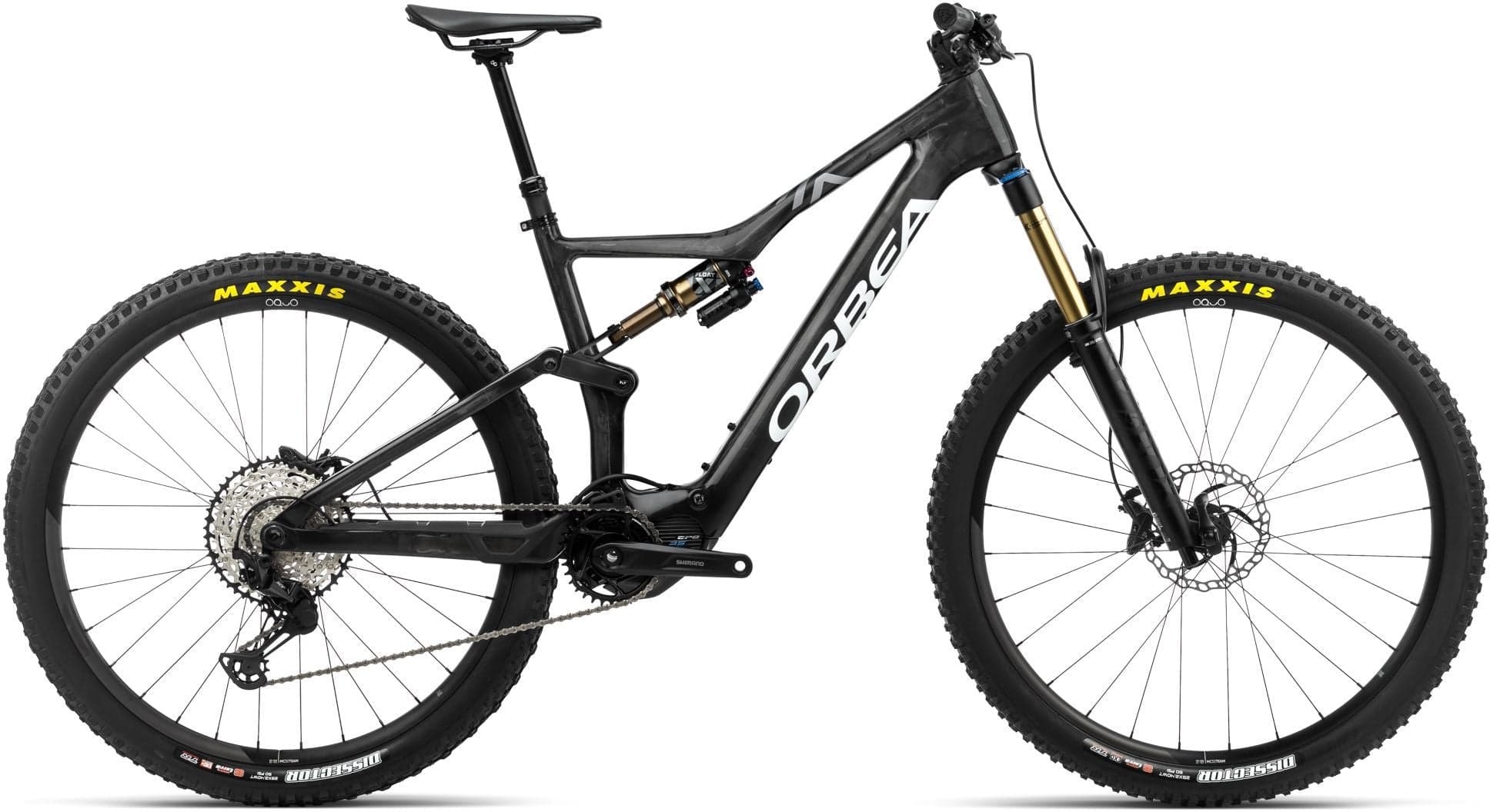 Orbea RISE M10 Carbon Raw - White