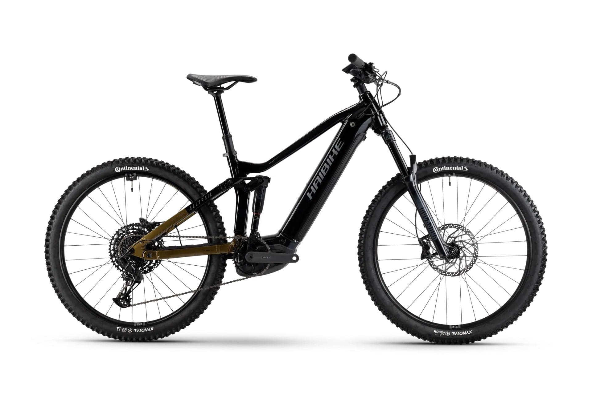Haibike ALLTRAIL 10 800 black/ninja gold/grey