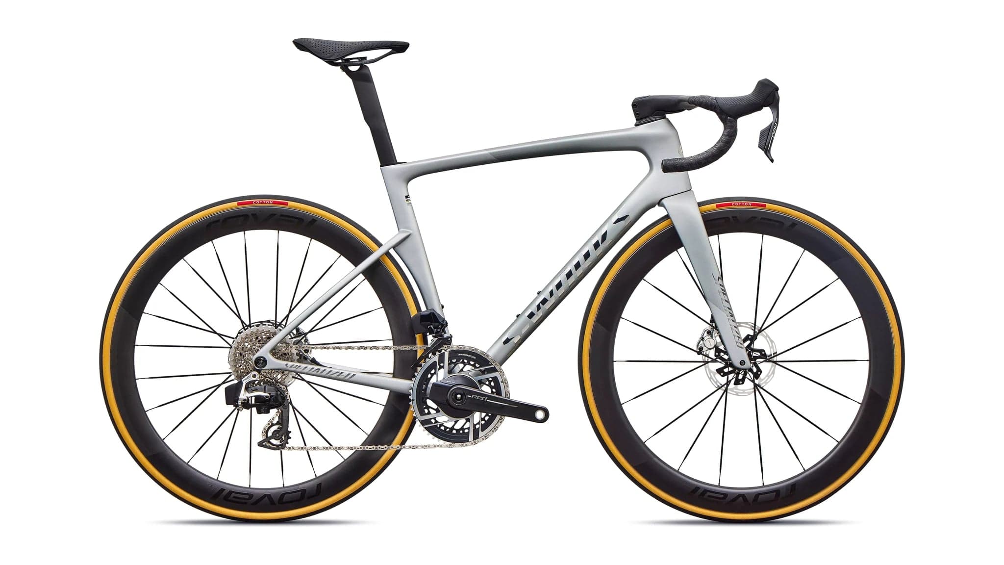 Specialized Tarmac SL9 SW AXS Satin Silver Dust / Gloss Chrome | B-Ware | 56