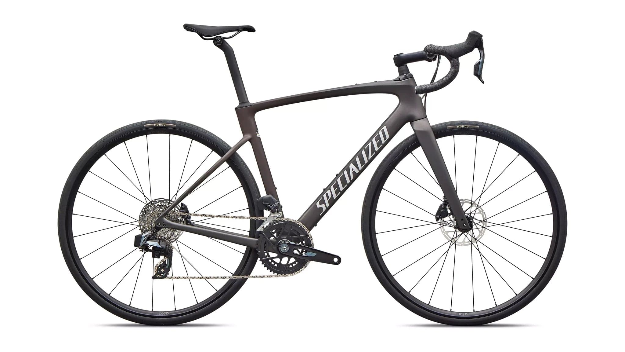 Specialized Roubaix SL8 Comp AXS Satin Warm Smoke Metallic / Dolomite Metallic 2027