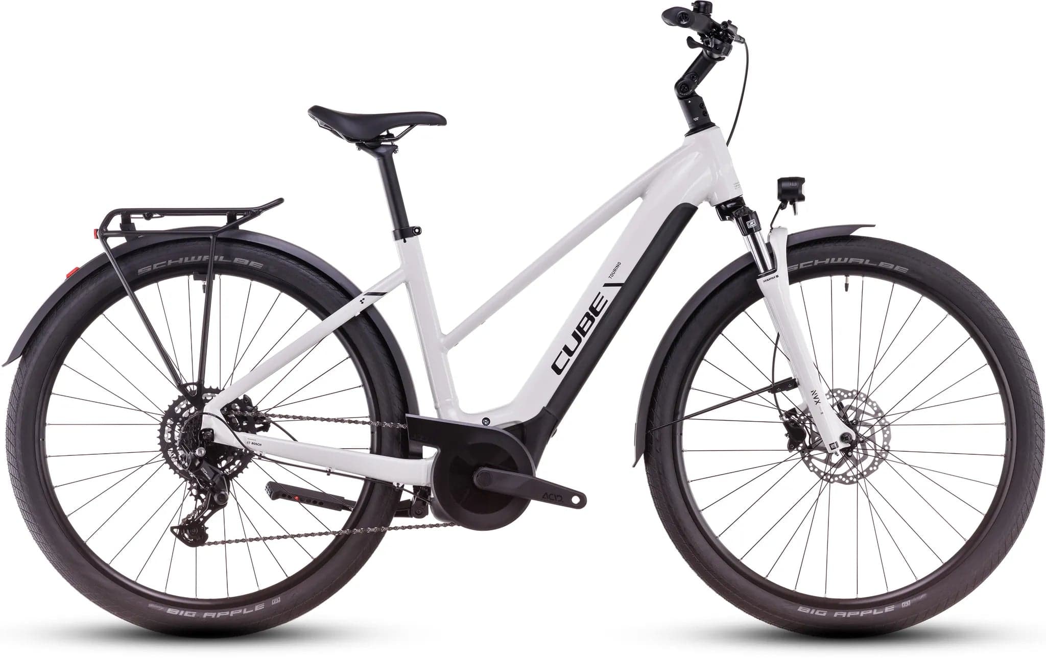 Cube Touring Hybrid ONE 500 cotton´n´grey Trapez