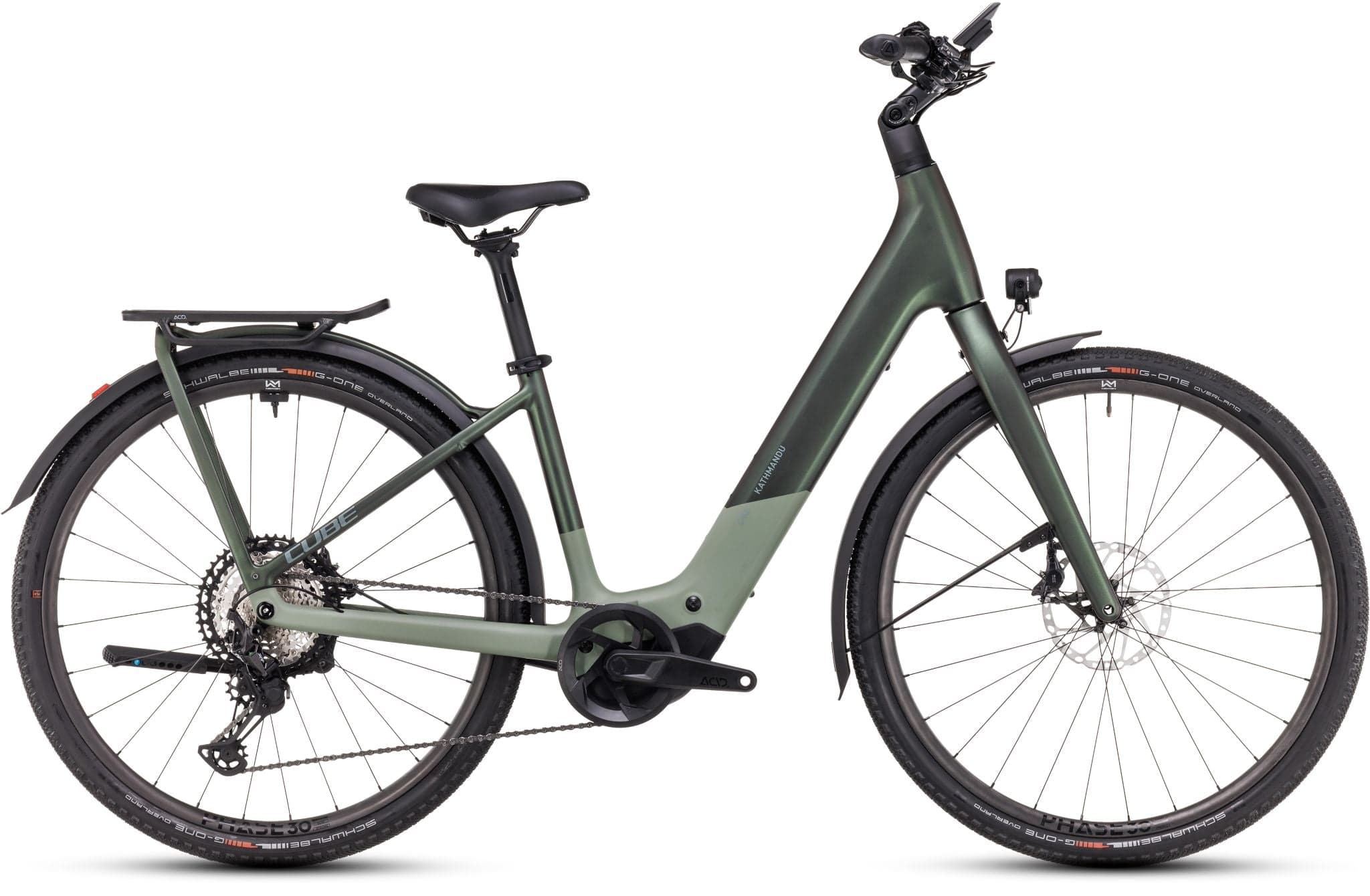 Cube Kathmandu Hybrid C:62 SLT 400X stellar´n´origanogreen Tiefeinsteiger