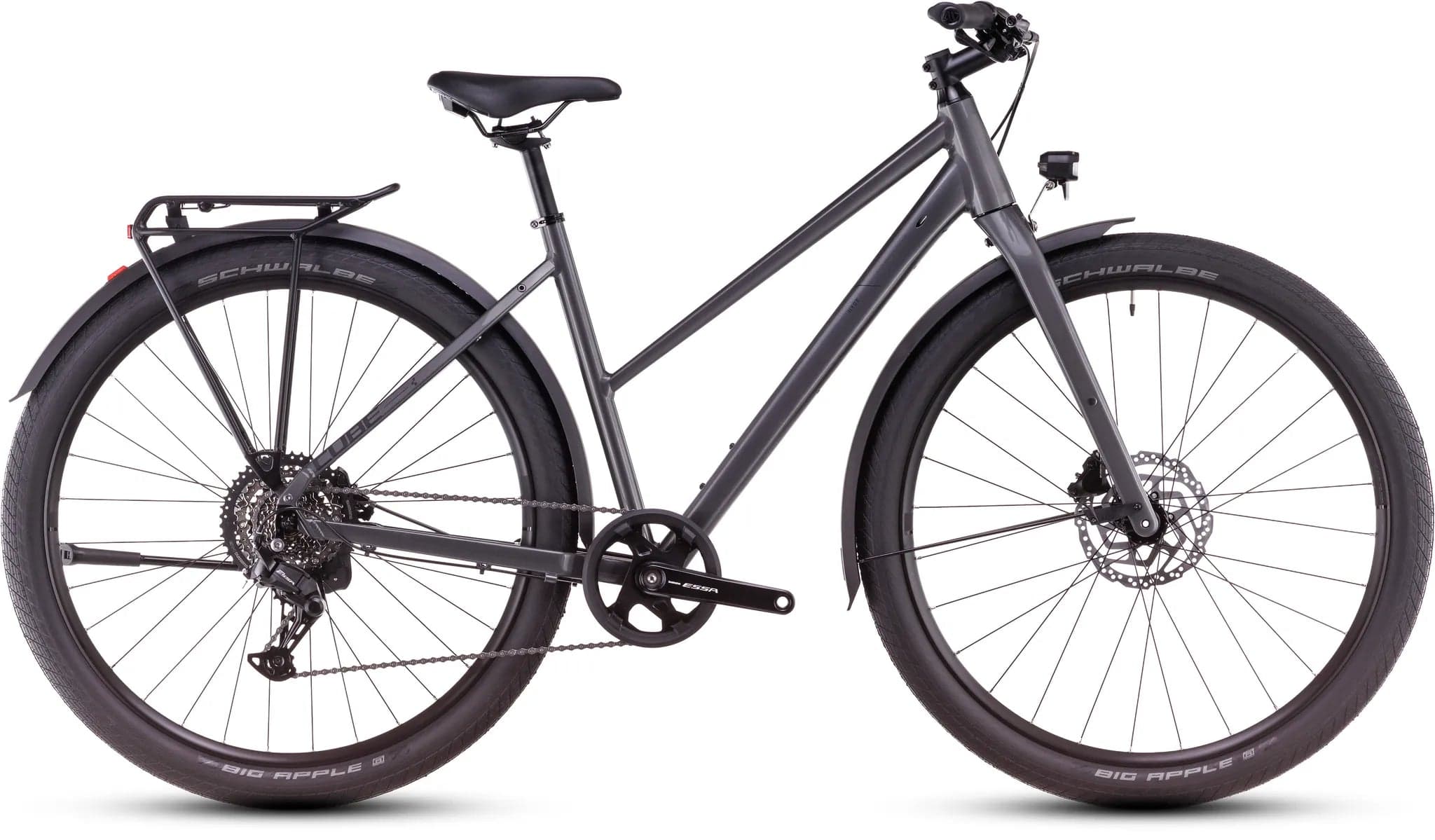 Cube Hyde ONE FE graphite´n´black Trapez