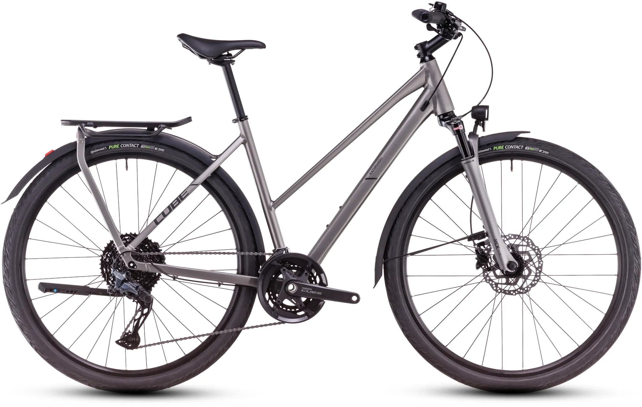 Cube Kathmandu EXC grey´n´black Trapez