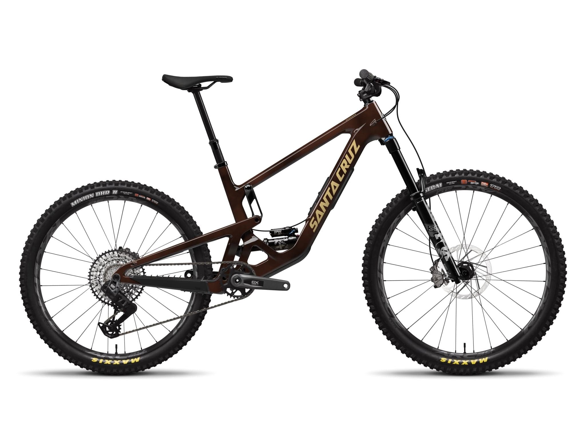 Santa Cruz Bronson 5 C GX AXS MX Trans Root Beer