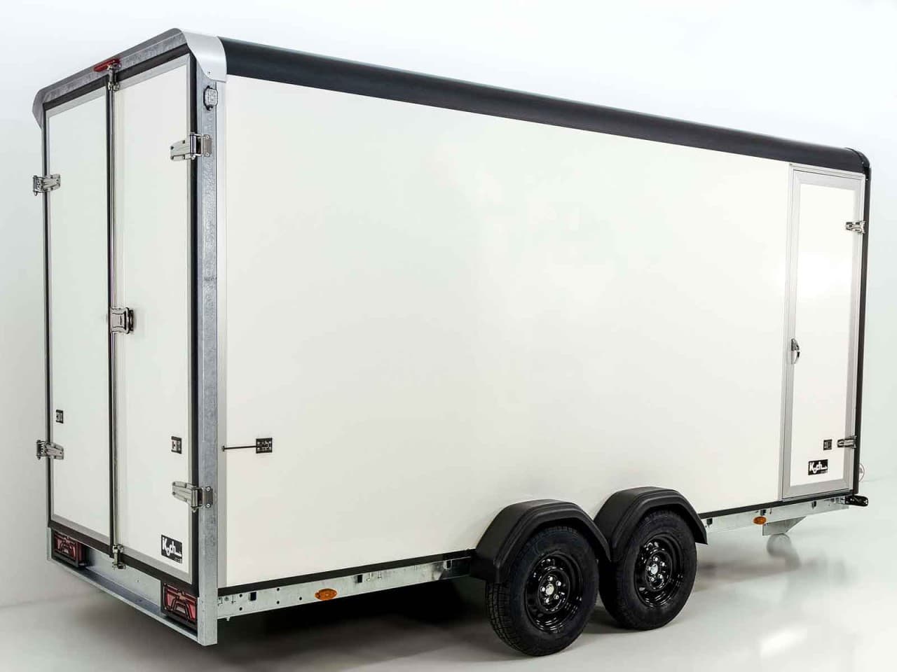 Henra Kofferanhänger Black Xpert 183x365cm H:220 3,5t|Tür-Neu