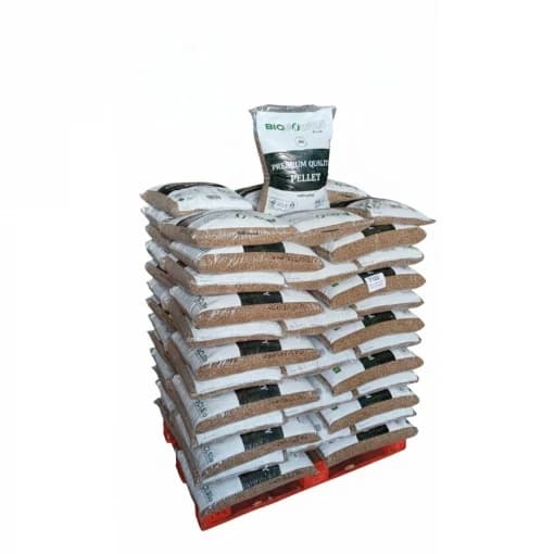 Palet 65 uds de Pellet Biopower 15 kg
