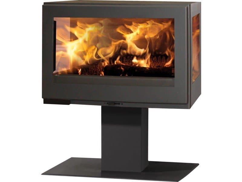 Panadero Harmonie 3V Kaminofen Stahl Schwarz Metallic 7,9 kW