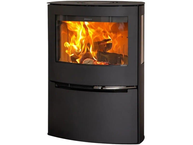 Aduro 21 Kaminofen Stahl Schwarz 6,5 kW mit Automatik