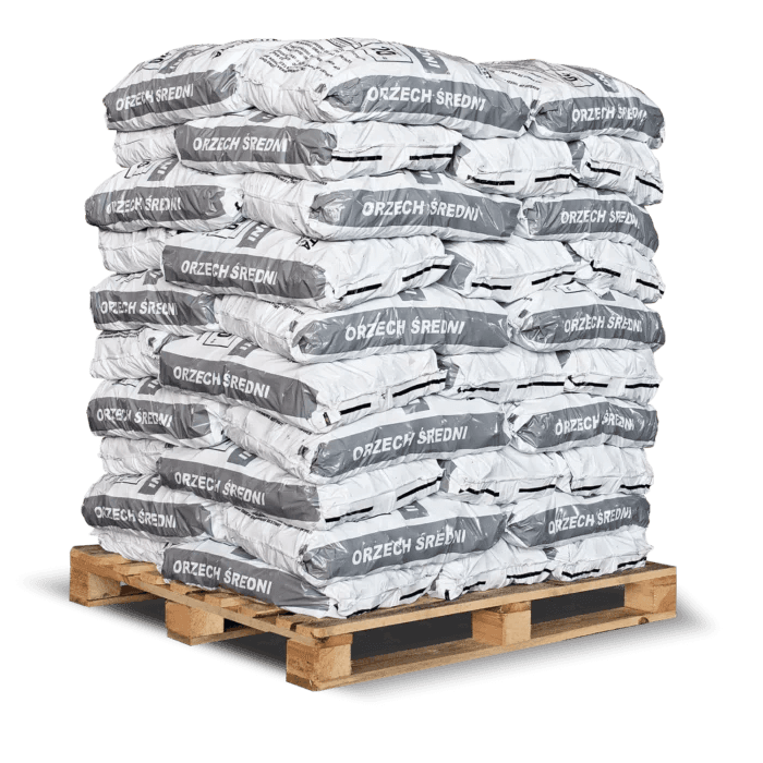 Steinkohle 25–60 mm – 50 x 20 kg – Nusskohle 2